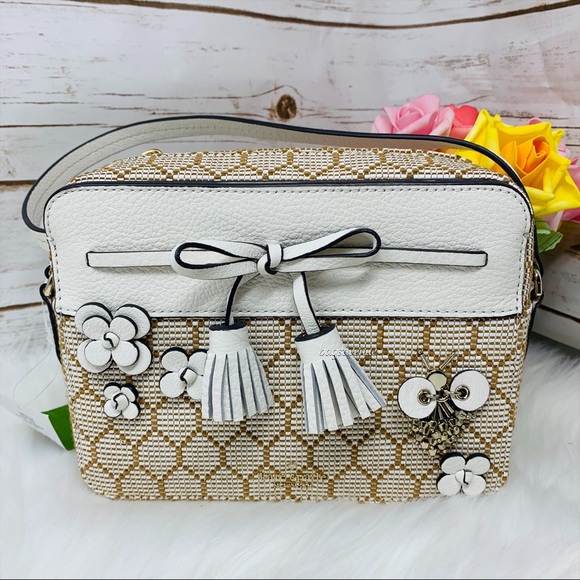 Kate spade camera bag Hayes bee embellished natura - Picture 2 of 8